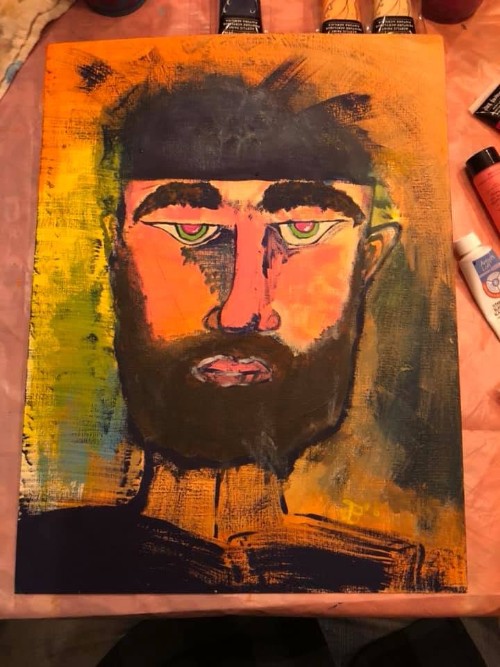 Jon Bailey self portrait